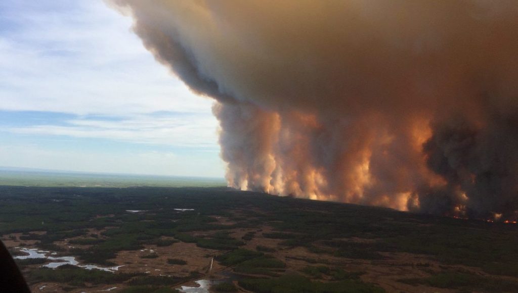 Scènes apocalyptiques au Canada