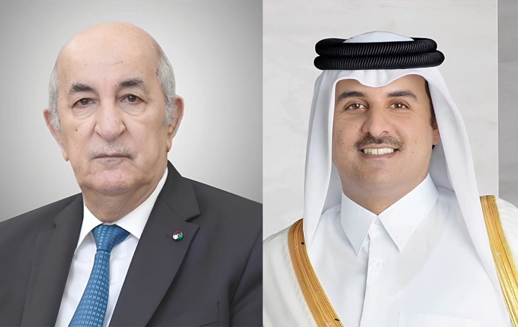 Le président Tebboune en visite à Qatar à partir de demain