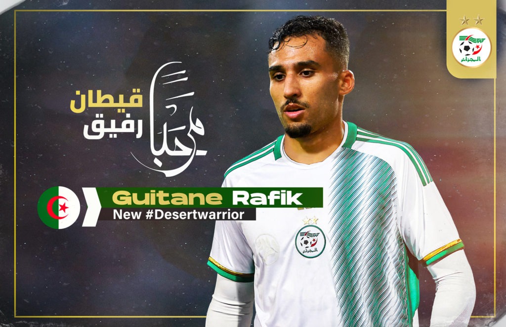 Équipe Nationale: Rafik Guitane change sa nationalité sportive