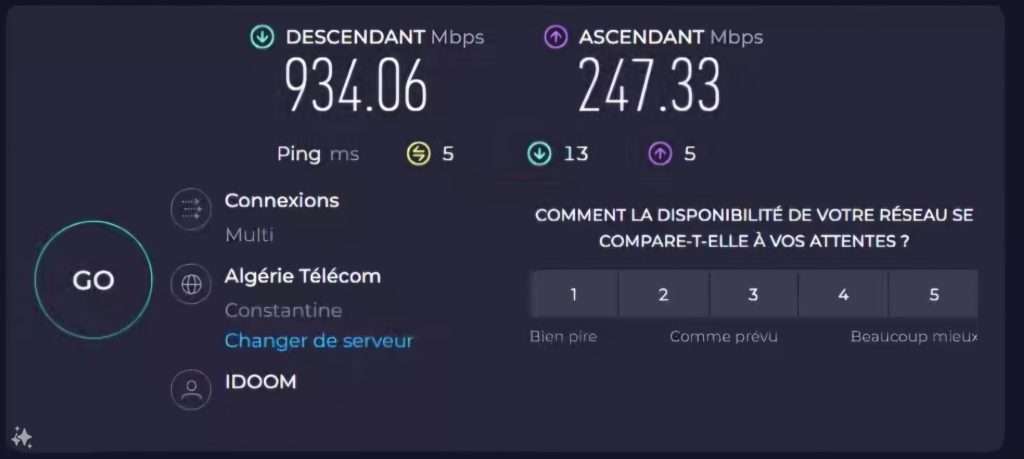 Débit internet : Algérie Telecom dans le « club » du Gigabit !
