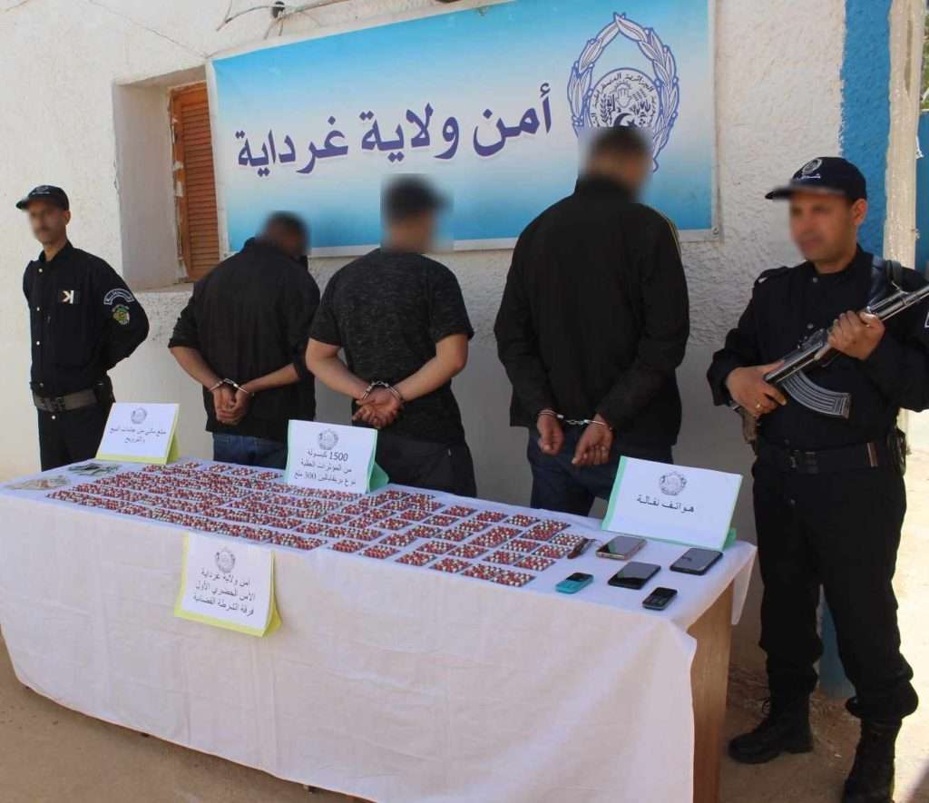 Ghardaïa: Un réseau de trafic de narcoleptiques démantelé