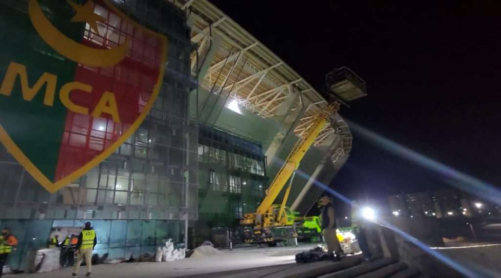 Stade Ali La Pointe: Un taux d'avancement de 90%