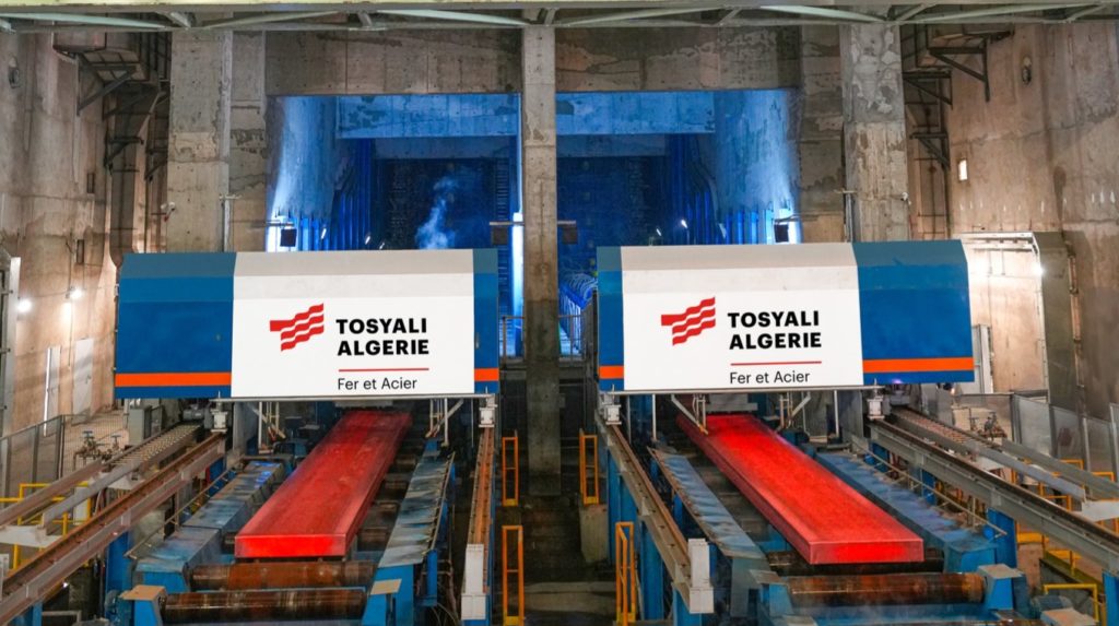 Tosyali Algérie inaugure son usine de production d'acier plat