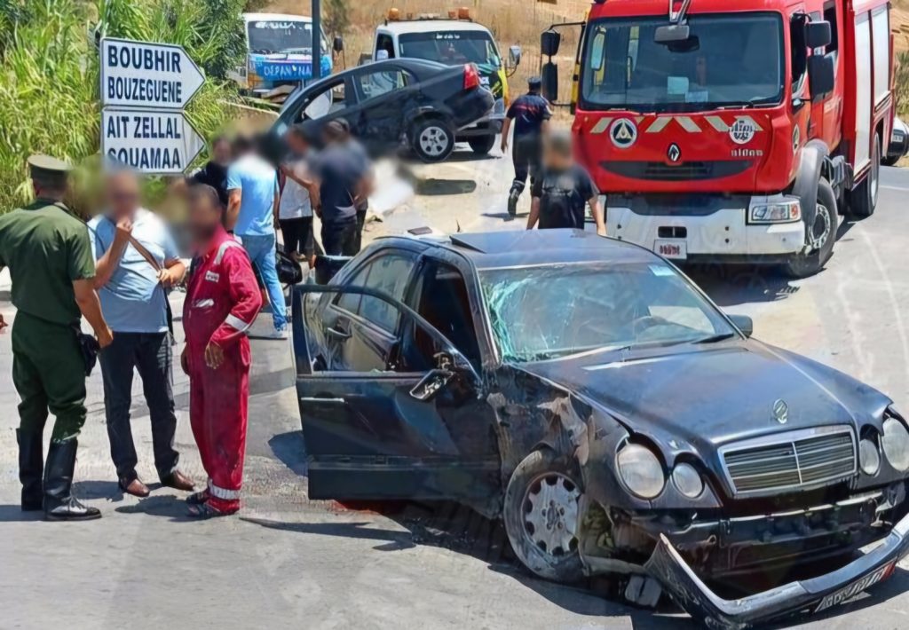 Tizi-Ouzou: 11 blessés dans un carambolage