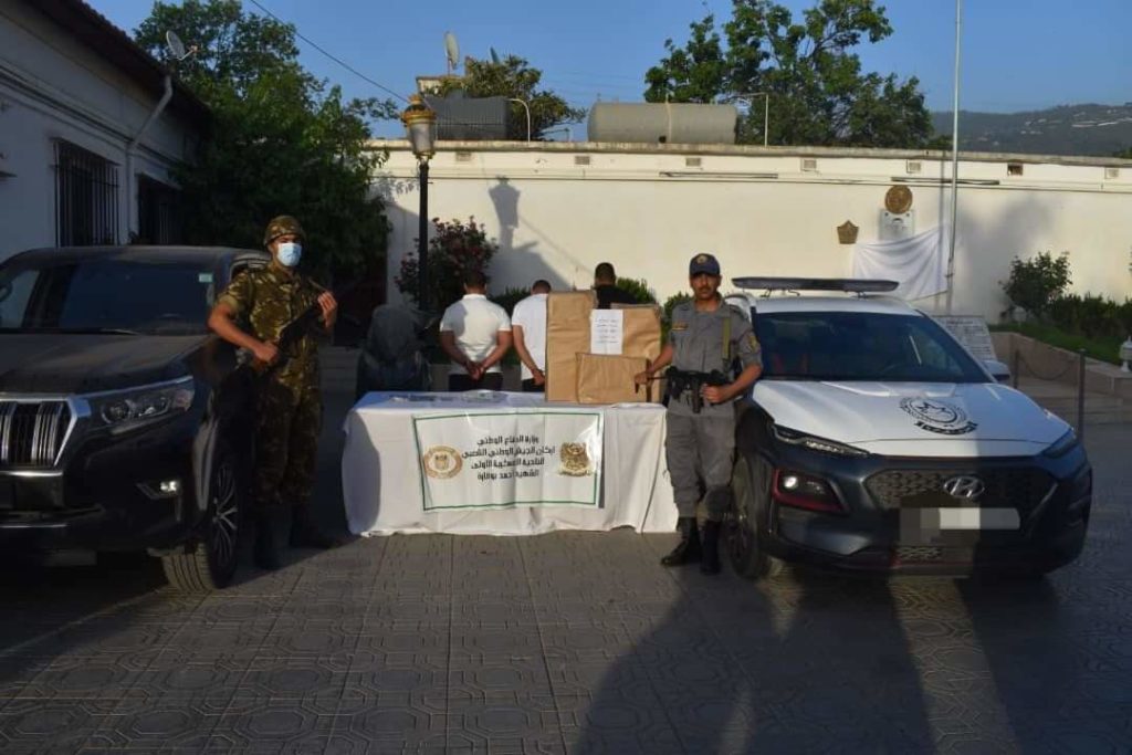 59 kilogrammes de cocaïne interceptés à Blida