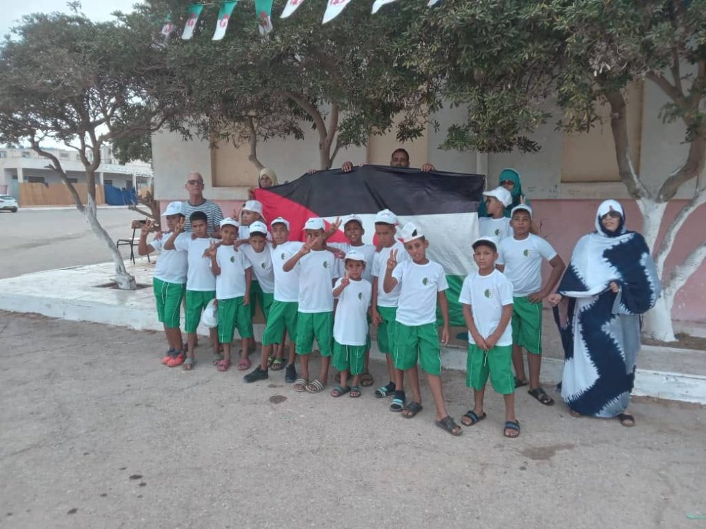 Oran accueil les enfants du Polisario