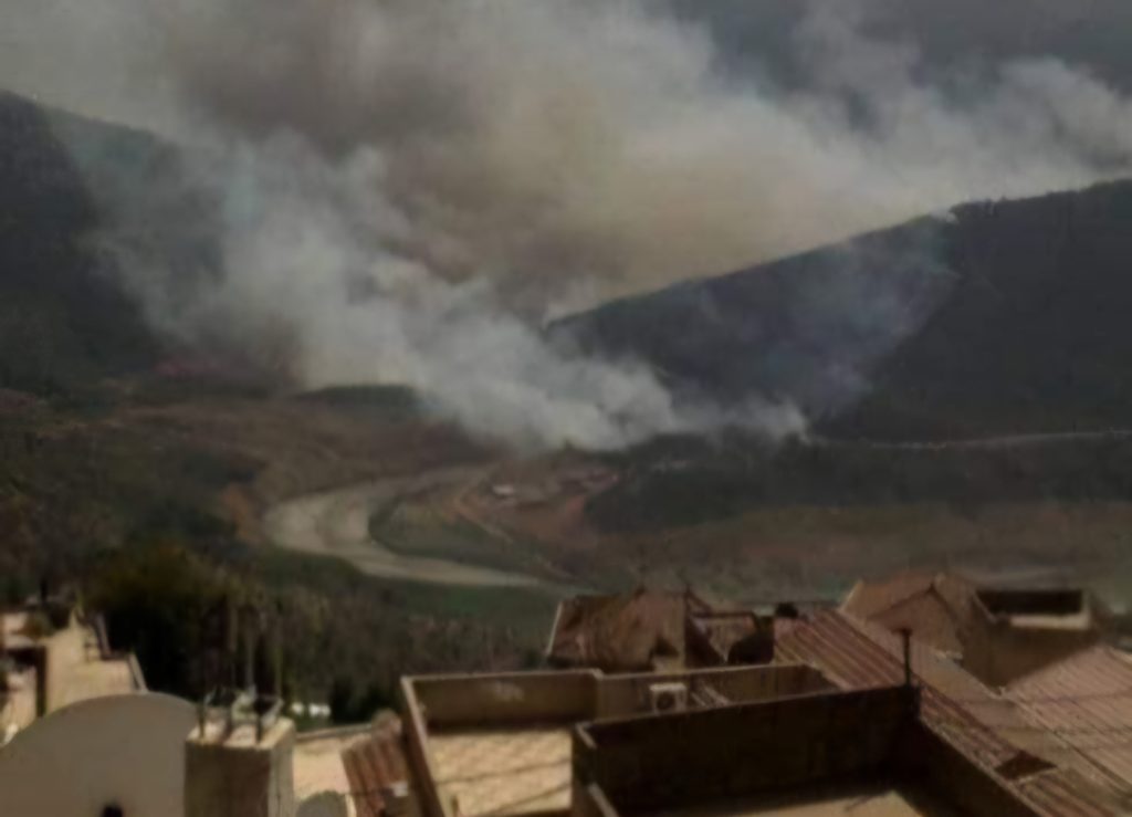 Important incendie à Tizi Ouzou