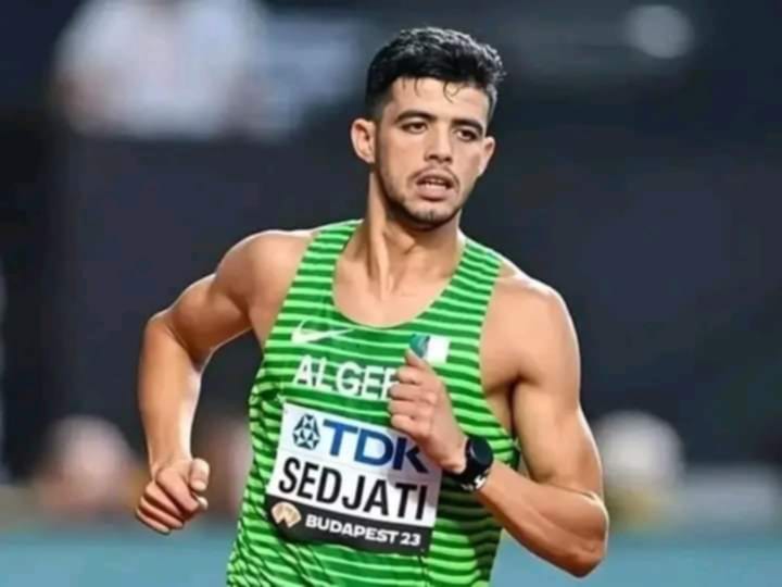 L'athlète algérien Djamel Sedjati s'illustre à nouveau en demi-finale du 800m, en décrochant la première place avec un temps de 1'45"08.