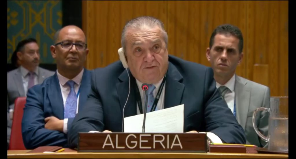 Palestine : Bendjama «démolit» Barrot aux Nations Unies! Amar Bendjama demande « pardon » au peuple palestinien et particulièrement à la population de Ghaza.