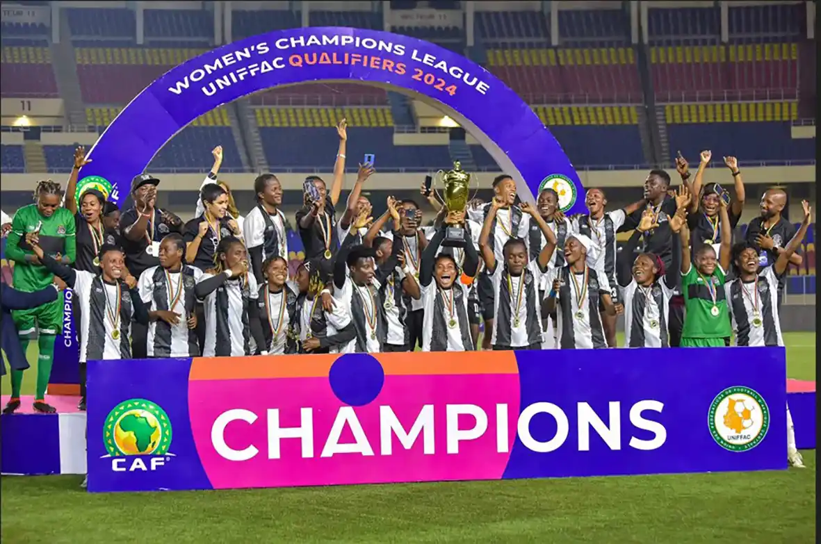 Tout Puissant Mazembe champion dAfrique de football dames 2024