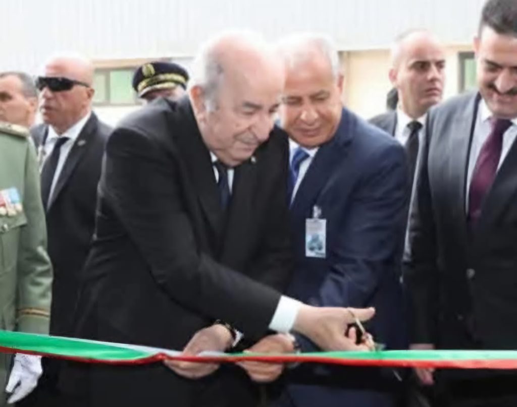 SDEM de Fouka 2: Le Président Tebboune procède à sa mise en service