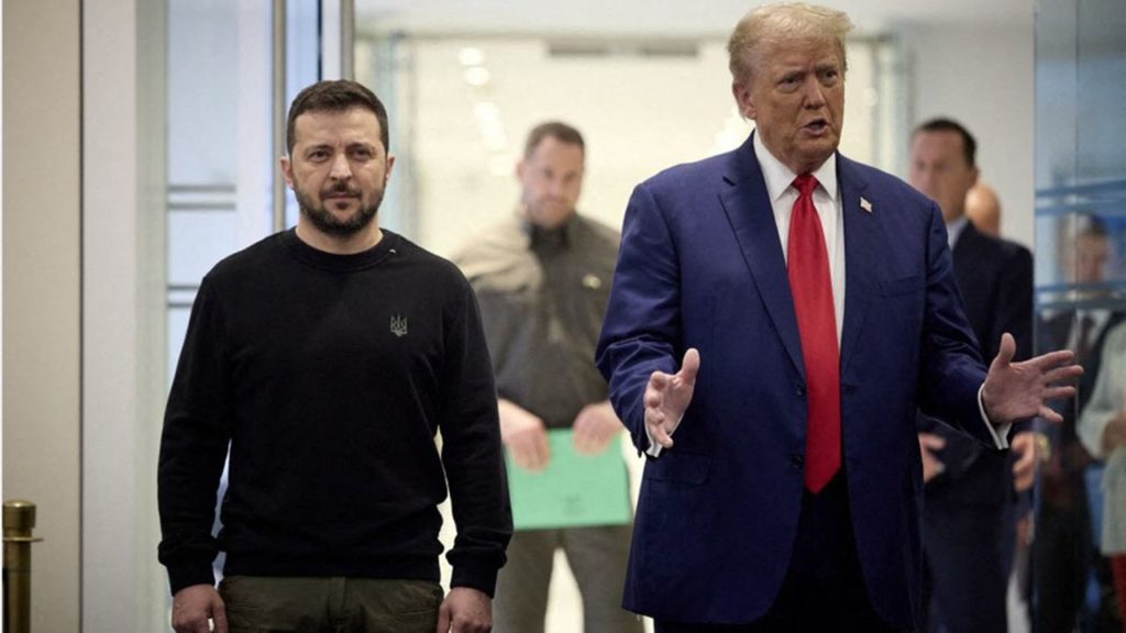 Ukraine: Trump «atomise» Zelensky! Ukraine Trump atomise Zelensky