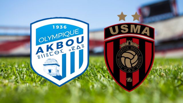 olympique akbou oa usm alger usma chaine pour voir le match en direct ce 1 fevrier