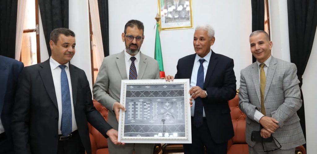 Ghardaïa : Le DG de la BEA en hôte de marque DG BEA a Ghardaia