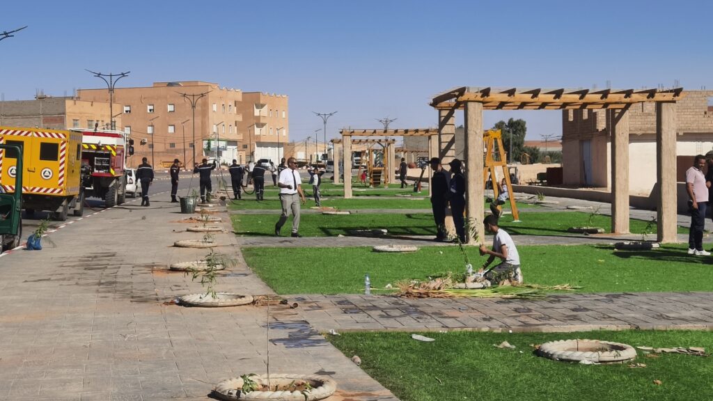 Initiative Algérie Verte : Ghardaïa au rendez-vous ! Magnifique mobilisation de toutes les composantes de la population de la wilaya de Ghardaïa à l'occasion de l'initiative « Algérie Verte »