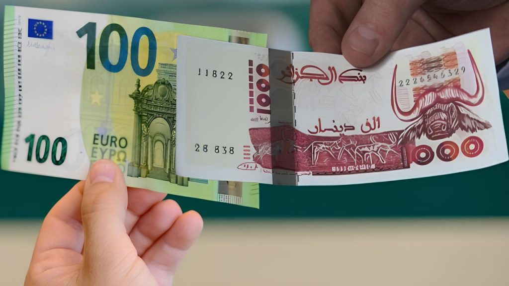 Change informel en Algérie, l'euro atteint au niveau du square Port Saïd des taux stratosphériques face au dinar.