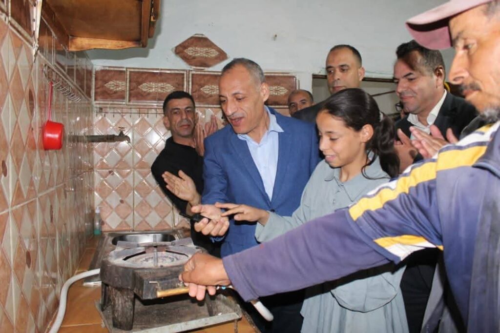 La Sonelgaz de Bouira, à procédé à la mise en service du réseau de distribution du gaz de la localité Bit Rabi dans la commune de Dirah.