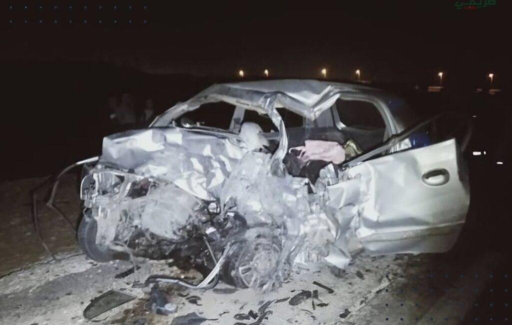 La route continue de faucher des vies en Algérie. À Hassi Messaoud ( Ouargla)une famille entière a été décimée lors d'un accident