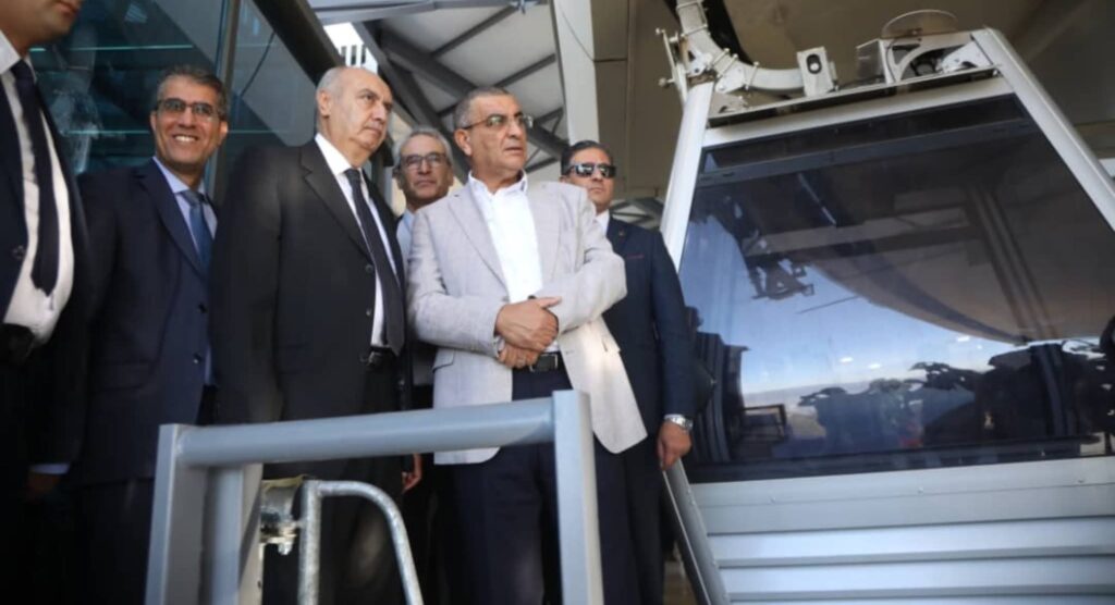 Le projet de téléphérique entre la gare routière Kaf El Naâdja ( Bouhinoun) et Redjouana passant Beloua ( Tizi-Ouzou) bientôt mis en service.