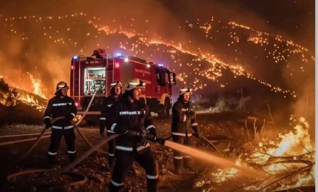 Incendies de Tipaza : Des familles évacuées Les violents incendies qui frappent les forêts de Messelmoun et Béni Mileuk, dans la wilaya de Tipaza menacent les habitants.