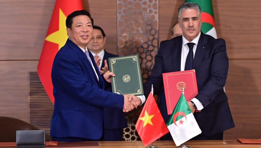 L'Algérie et le Vietnam, viennent de sceller un partenariat stratégique en matière de logement, à travers un mémorandum d’entente