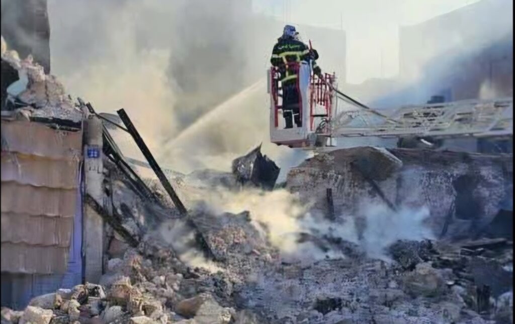 Dar El Cadi, un lieu mémoriel séculaire pour la population de la wilaya d'Ouargla vient d'être ravagé par un terrible incendie.