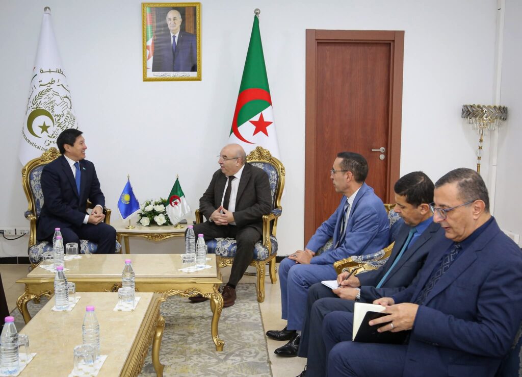 l'Algérie à travers le groupe pharmaceutique Saidal, compte exporter son savoir-faire dans le secteur au Kazakhstan.