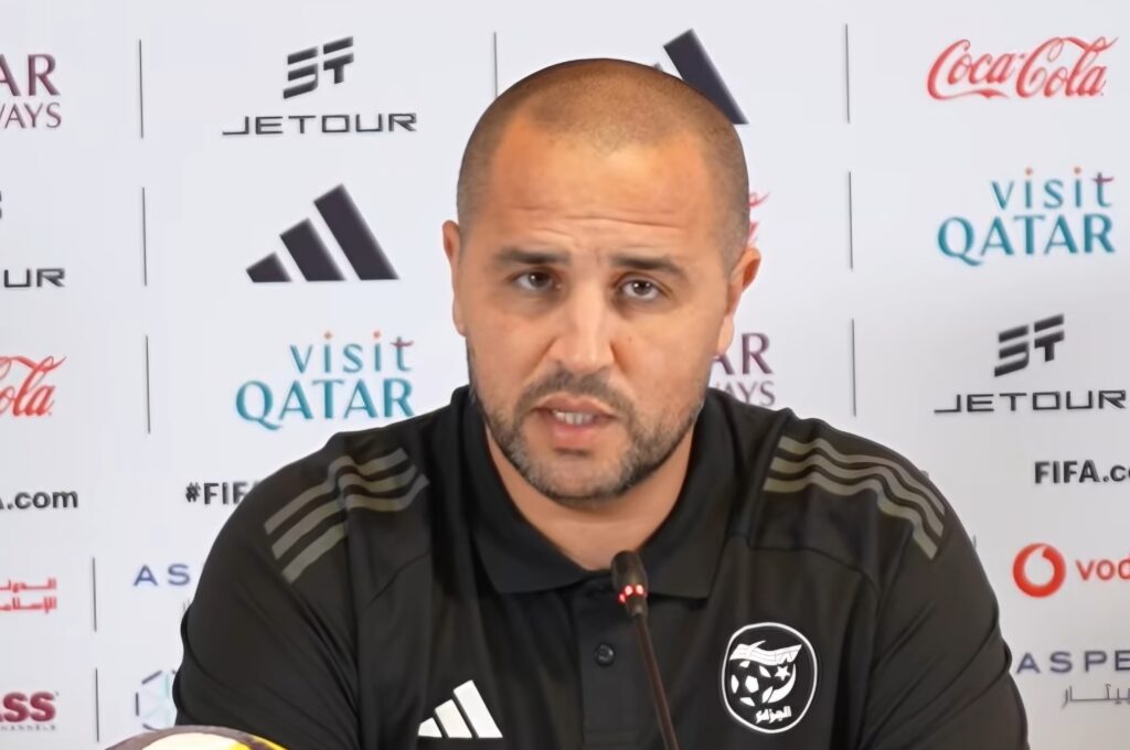 Coupe Arabe 2025 : Bougherra « assume pleinement » l’élimination de l’Algérie Le désormais ex-coach de l'équipe d'Algérie A', Madjid Bougherra, conscient de son échec à la Coupe Arabe 2025, vient d'annoncer sa démission à la tête des Verts.