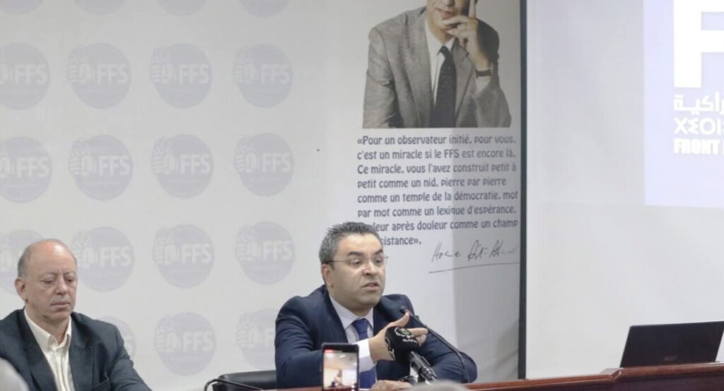 le Premier Secrétaire du FFS, s'est montré à la fois offensive sur le plan politique et pragrammatique, a fixé le cap du FFS pour les mois à venir.