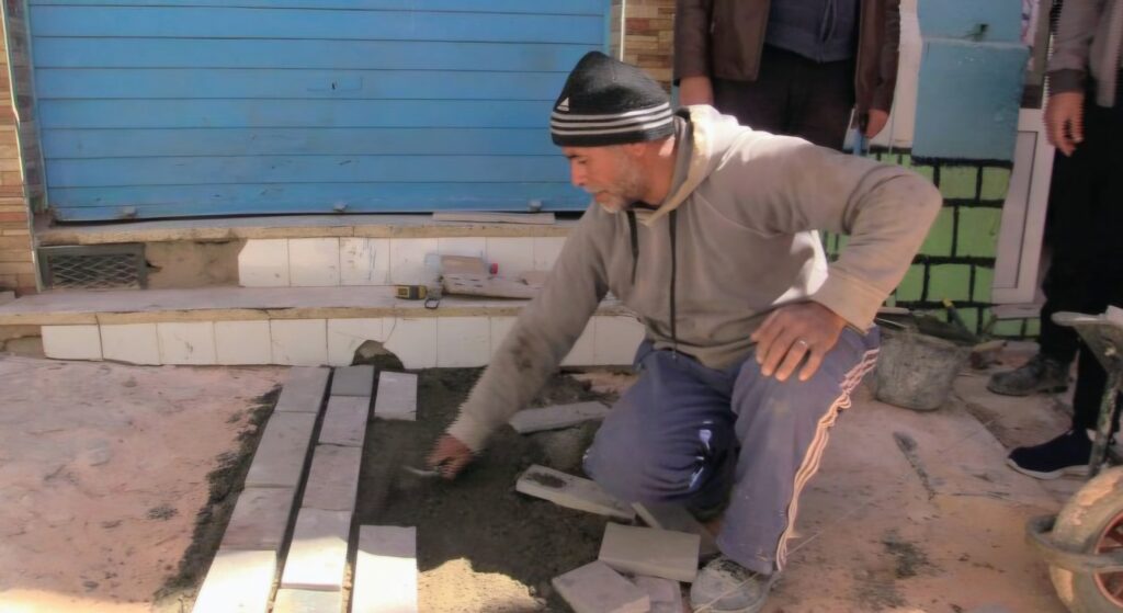 Les travaux de restauration de la rue Baslimane Lemnouar, artère historique du k'sar de Berriane dans la wilaya de Ghardaïa lancés