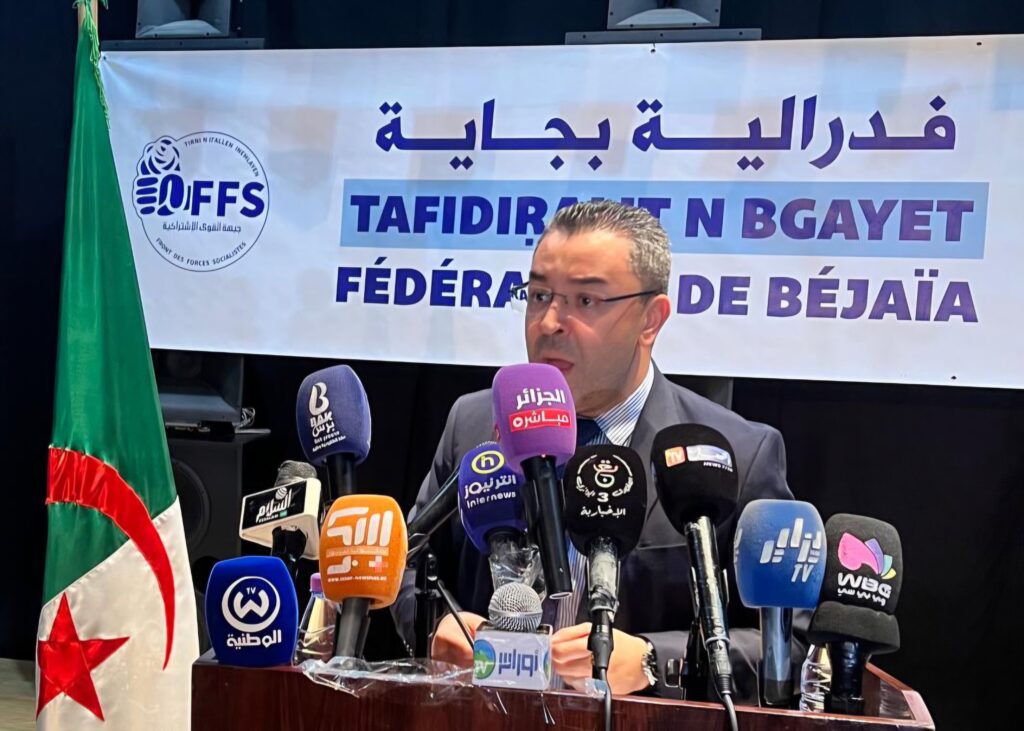 le Premier Secrétaire du Front des Forces Socialistes (FFS), Youcef Aouchiche, a lancé ce samedi 9 mai 2026, un appel solennel à la jeunesse algérienne