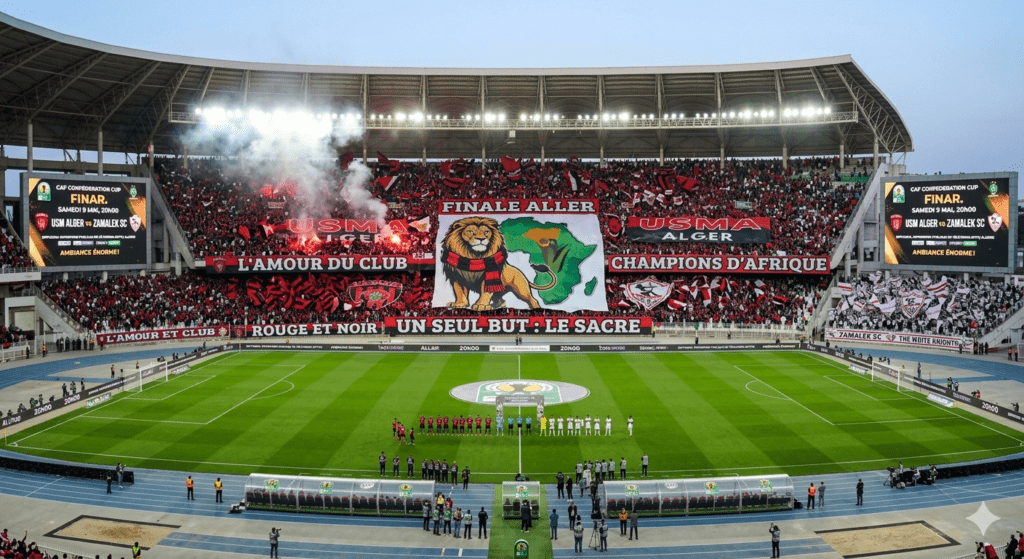 Finale Coupe de la CAF / USMA – Zamalek : sur quelles chaînes et à quelle heure voir le match en direct (Live) ? USMA - Zamalek : chaînes, heure et énorme ambiance attendue pour la finale aller de la Coupe de la CAF au stade du 5-Juillet d’Alger.