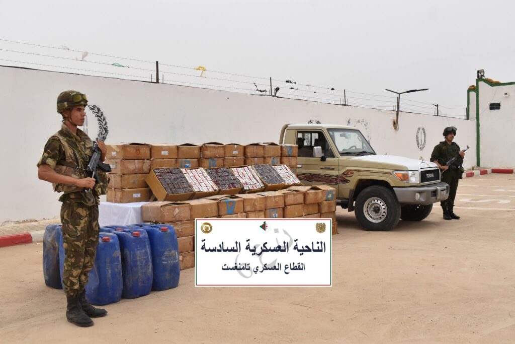 Les éléments de l'Armée nationale populaire(ANP), frappent un nouveau coup contre les réseaux de trafic de psychotropes au Sahara.
