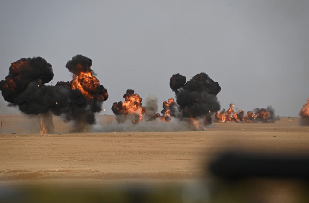 Le chef d'état-major de l'Armée nationale populaire (ANP), le général Saïd Chanegriha, a supervisé ce mercredi 13 mai 2026 un exercice tactique interarmes d'envergure au champ de tir de H'maguir ( Béchar)