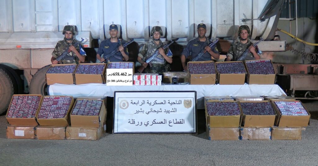Les éléments de l’Armée nationale populaire (ANP) ont porté un nouveau coup aux réseaux de criminalité organisée, notamment dans le trafic de psychotropes.