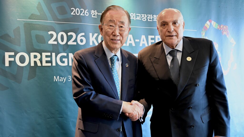 En marge du sommet Afrique-Corée, le ministre d'État Ahmed Attaf a rencontré l'ancien secrétaire général de l'ONU, Ban Ki-moon. 