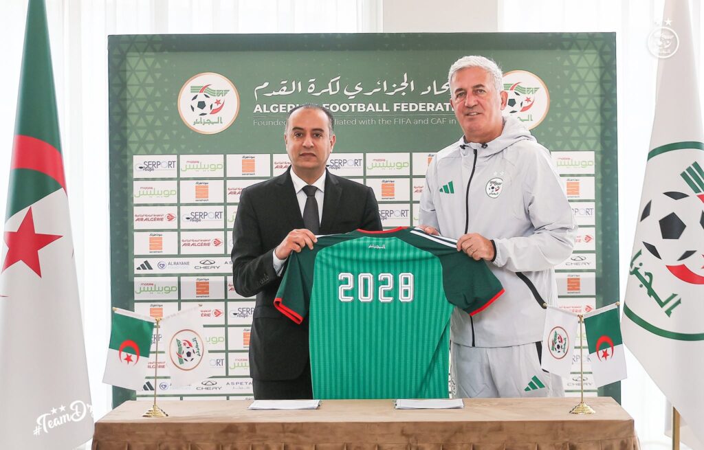 Walid Sadi justifie la prolongation de Petkovic En prolongeant Vladimir Petkovic jusqu’en 2028, la Fédération algérienne de football a envoyé un message fort.