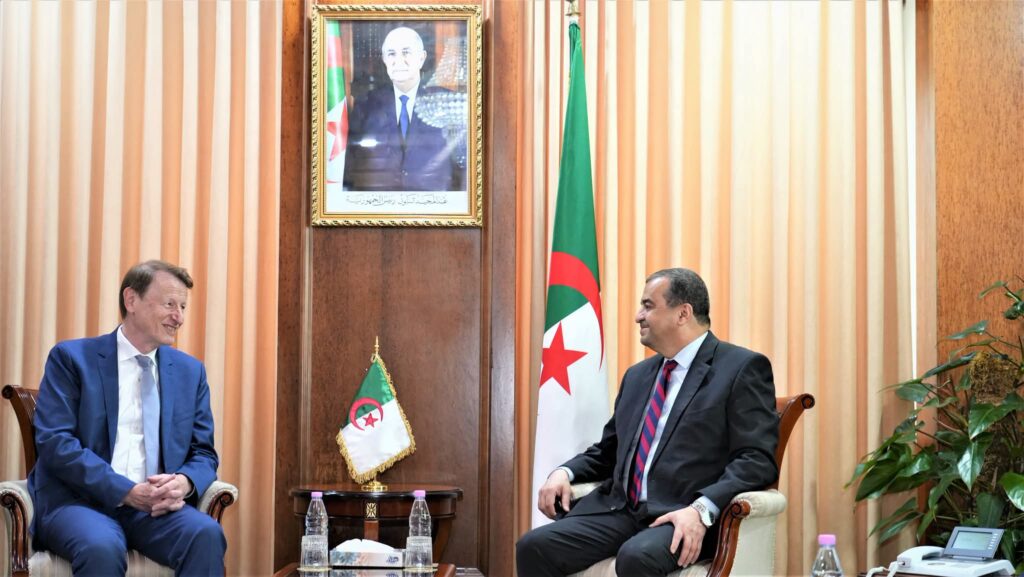 Gaz et hydrogène vert : l’allemand VNG AG mise sur l’Algérie Mohamed Arkab, a reçu jeudi à Alger le président du conseil d’administration du groupe énergétique allemand VNG AG, Ulf Heitmüller.