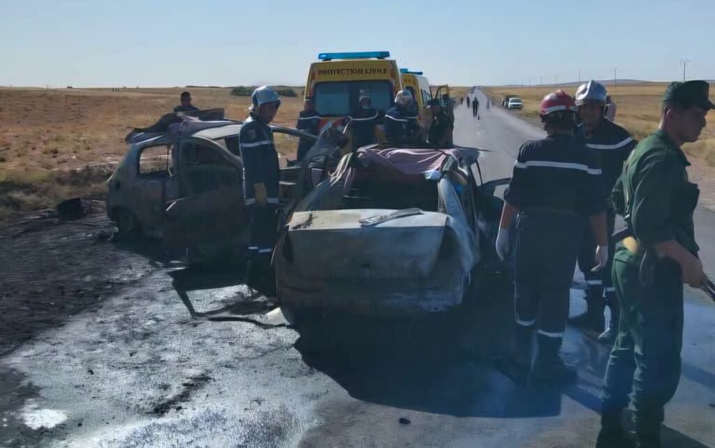 ​Un terrible accident de la circulation est survenu ce matin dans la wilaya de M'Sila,