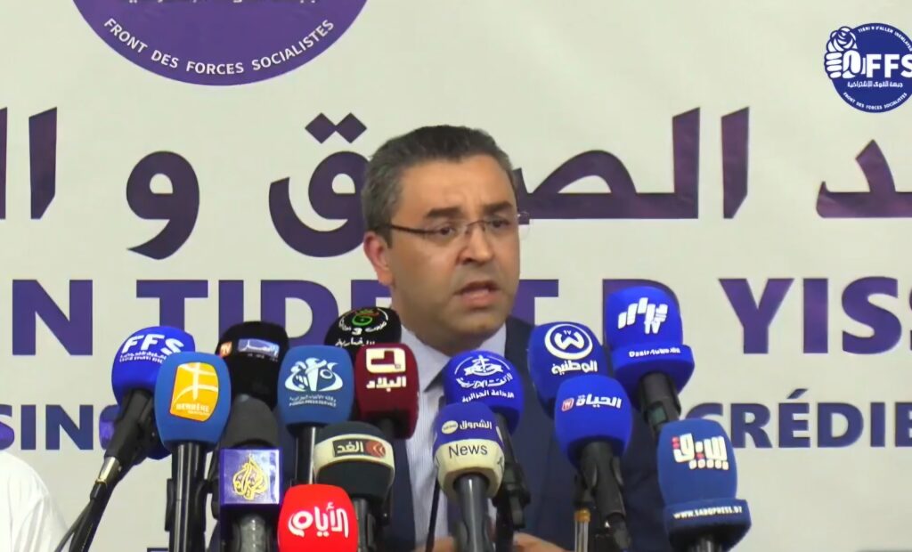 Législatives : le FFS dévoile un programme et ses priorités Le Front des forces socialistes (FFS) a officiellement présenté, ce mercredi à Alger, son programme électoral pour les élections législatives du 2 juillet 2026.