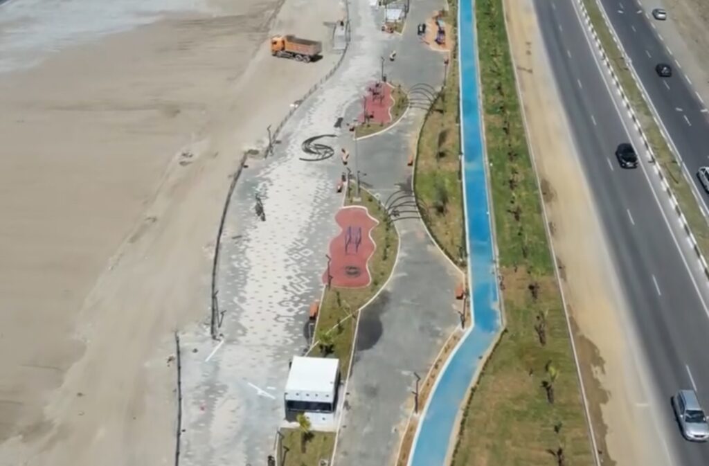 les travaux d'aménagement du très attendu Front de mer de Lota, situé dans la commune de Souk El Tenine, touchent à leur fin.
