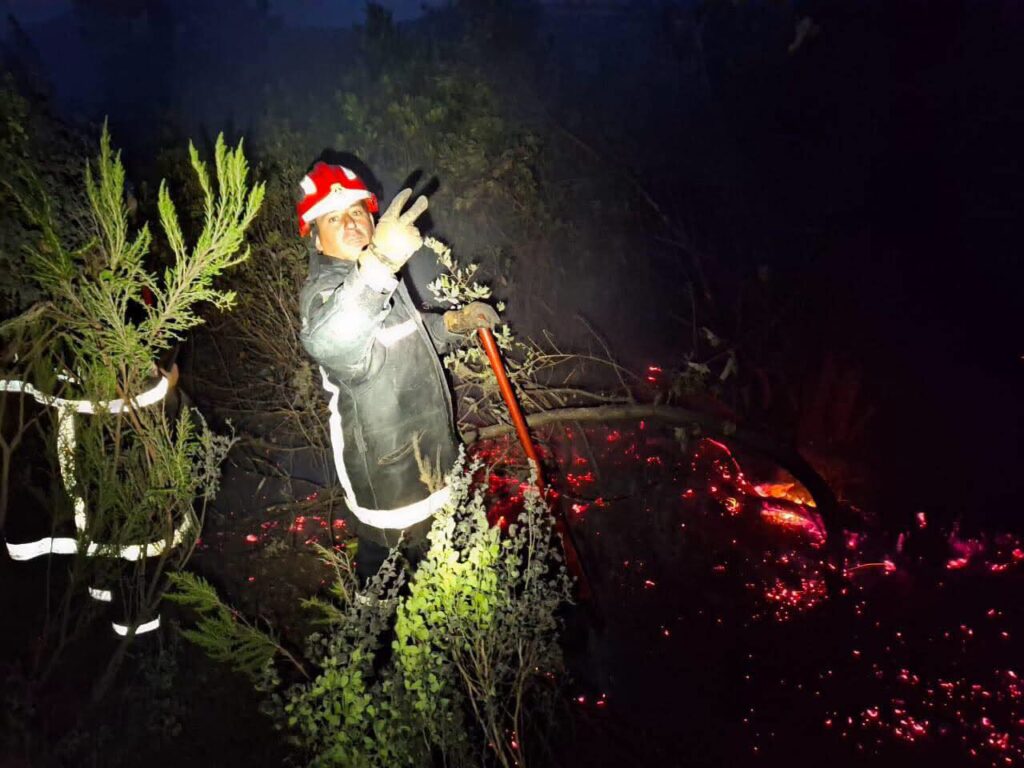 Face à l'enfer des flammes en Algérie : L'incroyable héroïsme des Soldats du feu ( images ) 6 1000161117