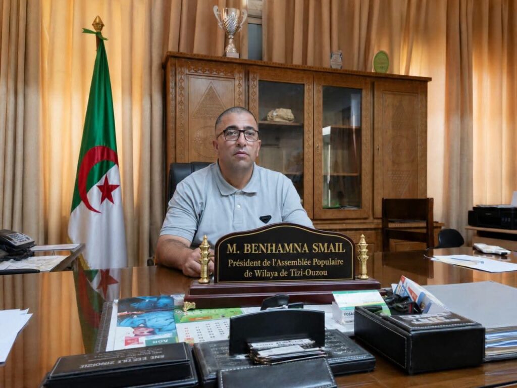 Smaïl Ben Hamana (FFS) est élu président de l’APW de Tizi-Ouzou lors d’une session extraordinaire.