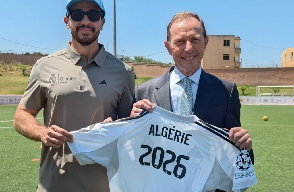 Le Real Madrid débarque en Algérie : Emilio Butragueño enthousiaste! Le Real Madrid débarque en Algérie ! Emilio Butragueño et la Fondation lancent un programme d'élite à Alger