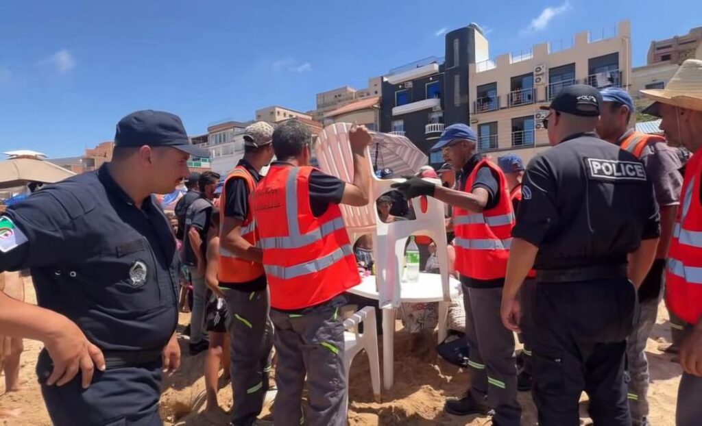 Alger : Coup de filet contre le squat des plages à Sidi Fredj Fin de partie pour les squatteurs à Sidi Fredj (Alger).