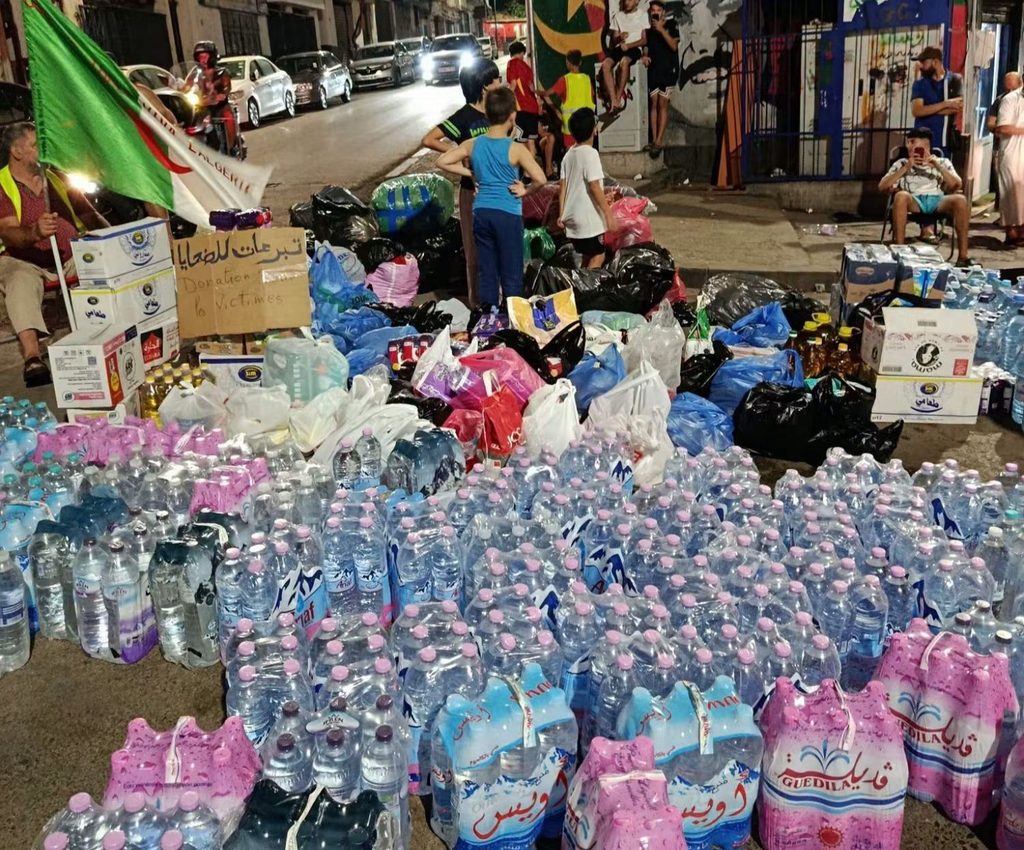 Incendies en Algérie : la solidarité nationale au secours des sinistrés, de Jijel à la Kabylie 5 1000167533