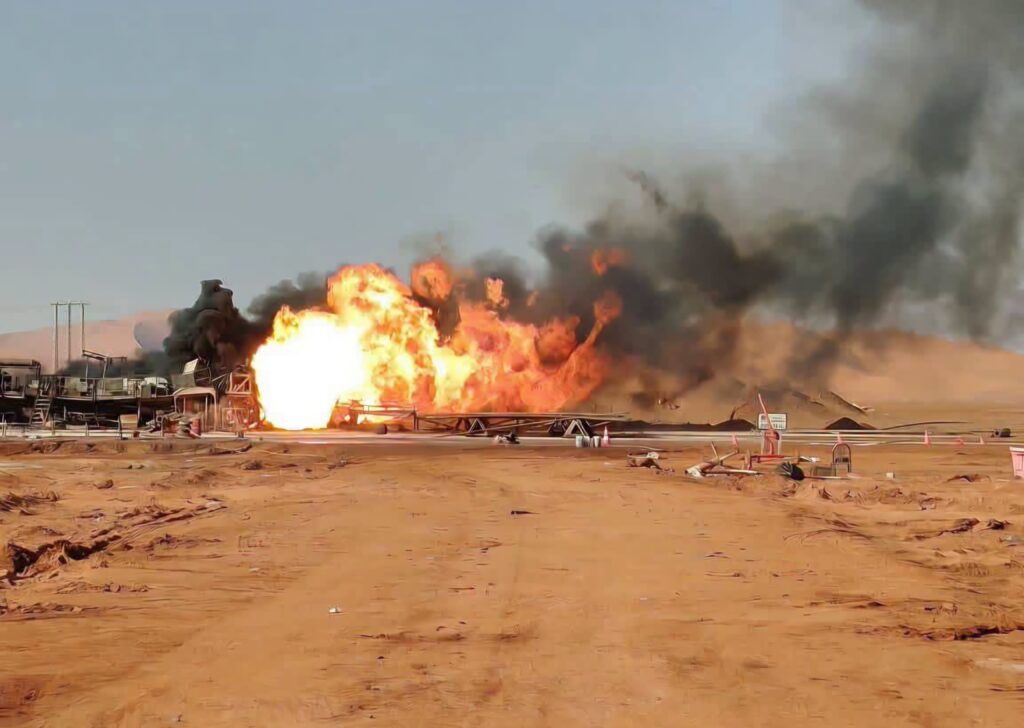 Une fuite de gaz a provoqué un incendie sur un puits pétrolier à Tiguentourine (Illizi). Aucune victime à déplorer, des experts Sonatrach mobilisés.