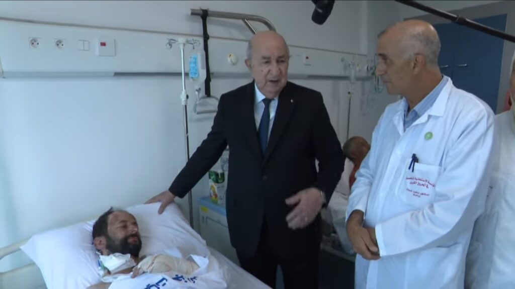 Le président Abdelmadjid Tebboune privilégie la piste criminelle suite aux feux de forêt dévastateurs dans plusieurs wilayas