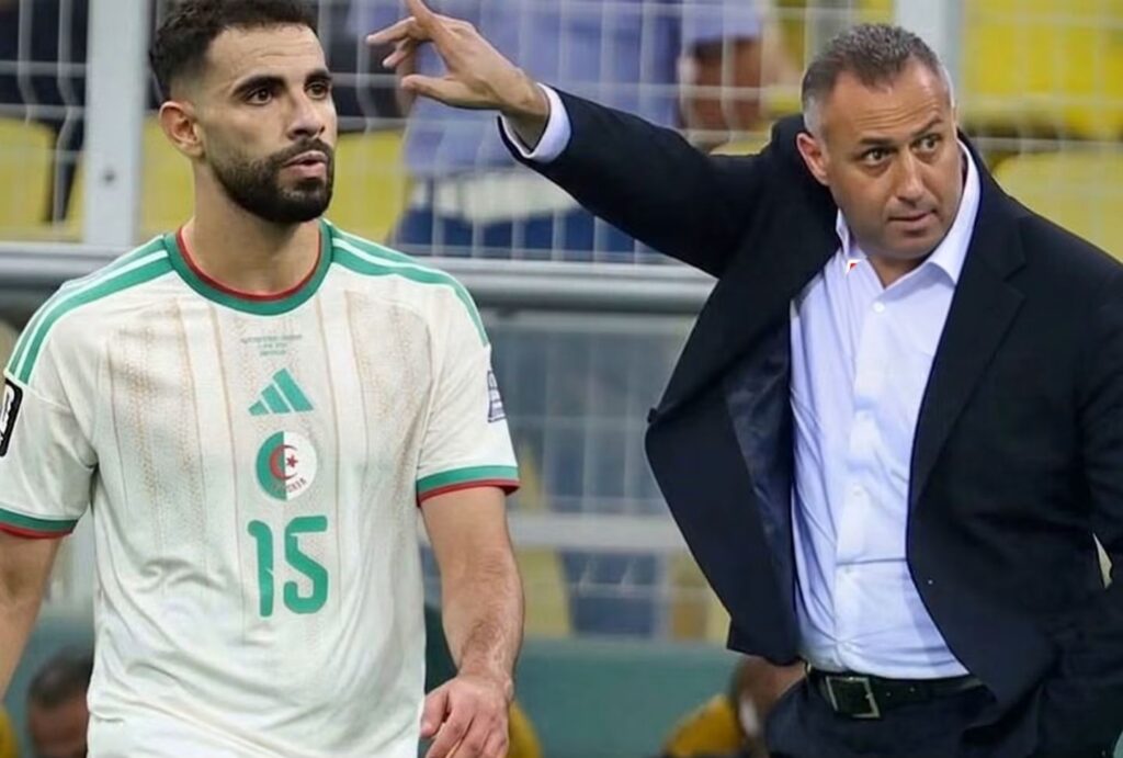 Hemdani–Aït-Nouri : un mélodrame en trois actes ! Découvrez les véritables raisons de l'exclusion de Rayan Aït-Nouri de l'équipe d'Algérie. Récit complet du clash explosif avec le sélectionneur Brahim Hemdani.